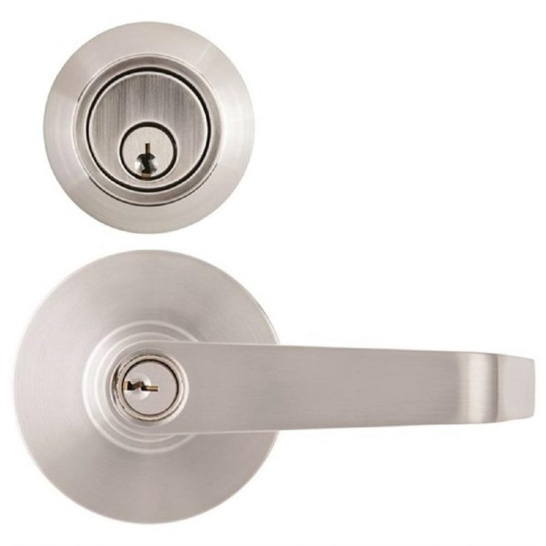 deadbolt lock with handle